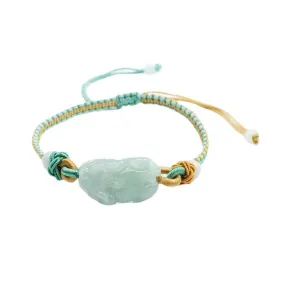 Myanmar Jade Stone Pixiu Bracelet