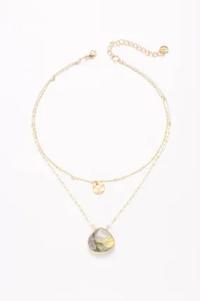 Nakamol Moonstone Layered Necklace