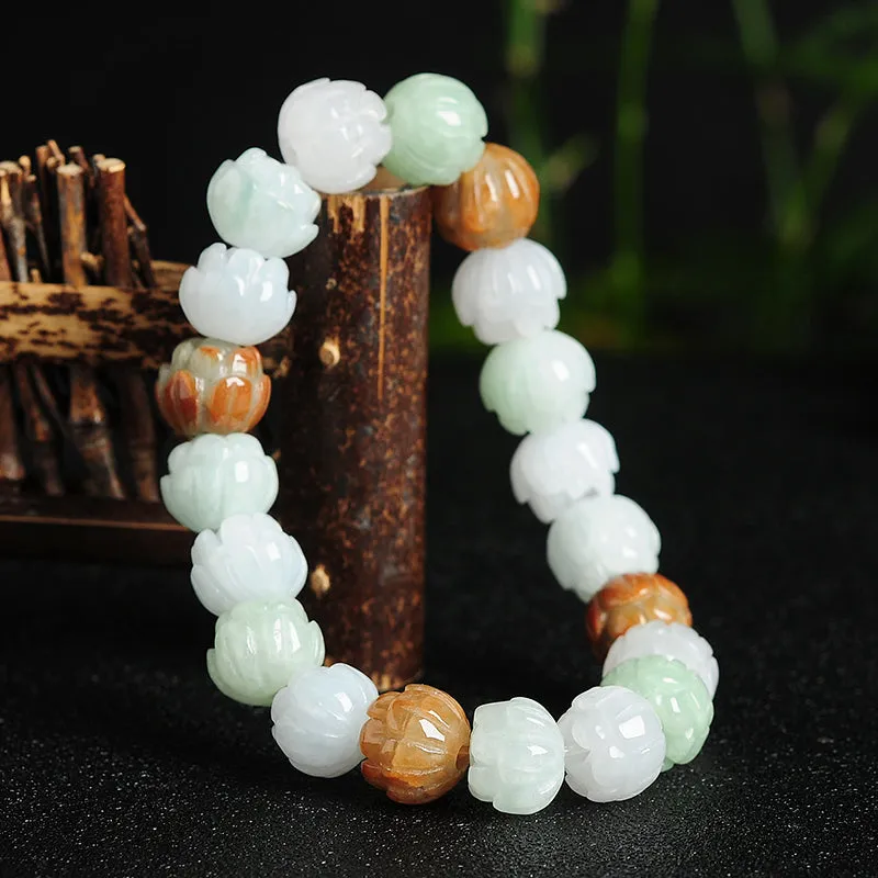 Natural Jade Bracelet Jadeite Bracelet WB24