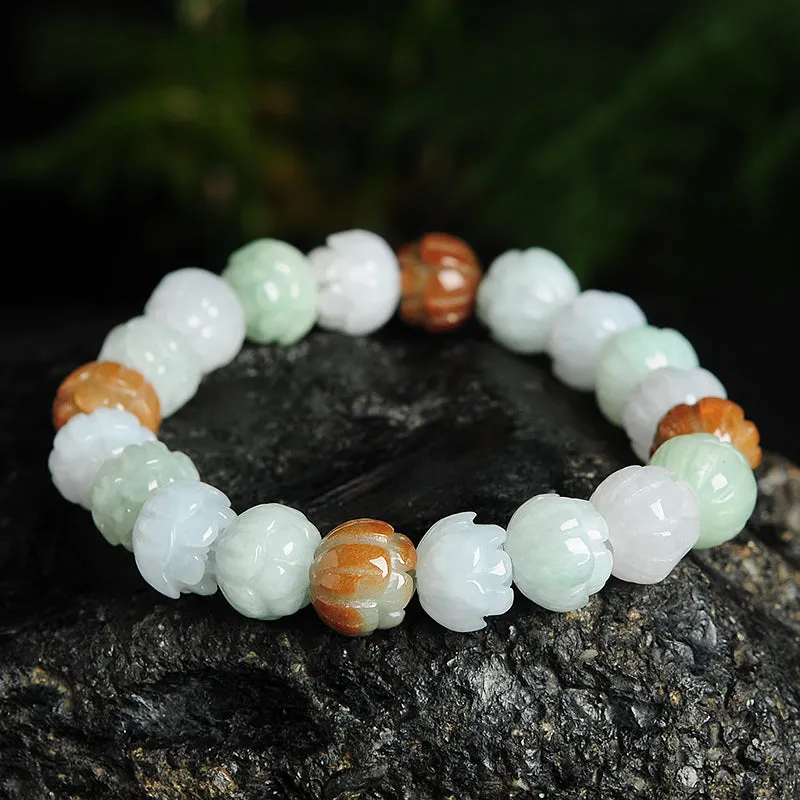 Natural Jade Bracelet Jadeite Bracelet WB24