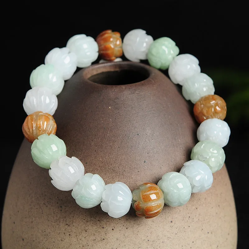 Natural Jade Bracelet Jadeite Bracelet WB24