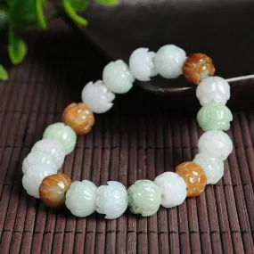 Natural Jade Bracelet Jadeite Bracelet WB24