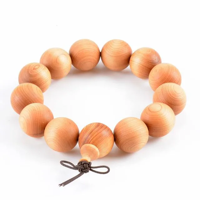 Natural Scented Agarwood Mala Beads Meditation Bracelet