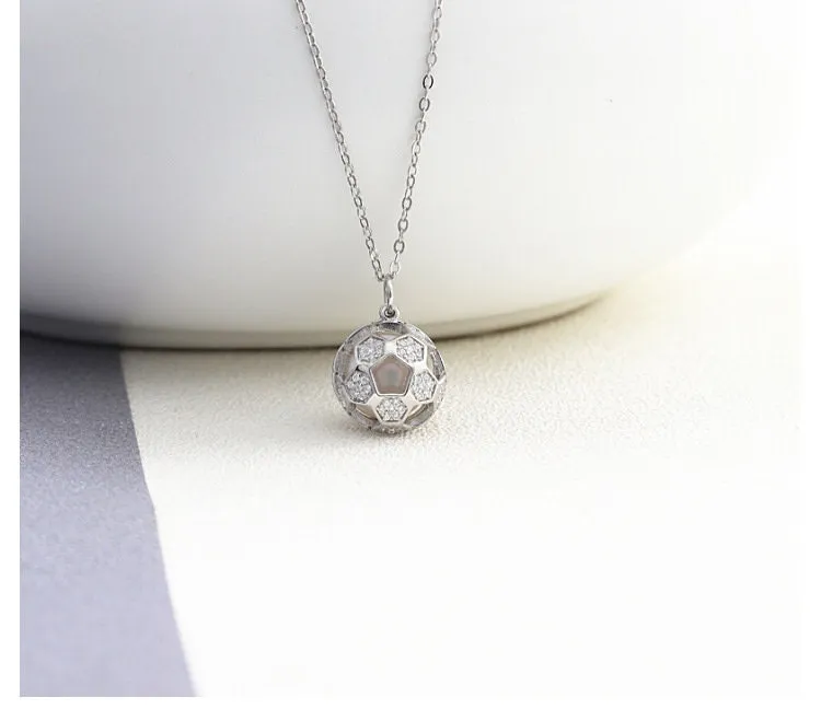 Necklace Pendant Blank Setting Ball Box Charm 13x15mm Sterling Silver Fine 925 For One Bead No Prong DIY Jewelry Finding Wholesale 1pc