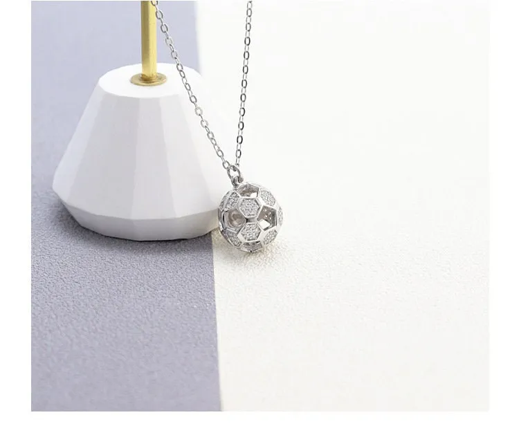 Necklace Pendant Blank Setting Ball Box Charm 13x15mm Sterling Silver Fine 925 For One Bead No Prong DIY Jewelry Finding Wholesale 1pc