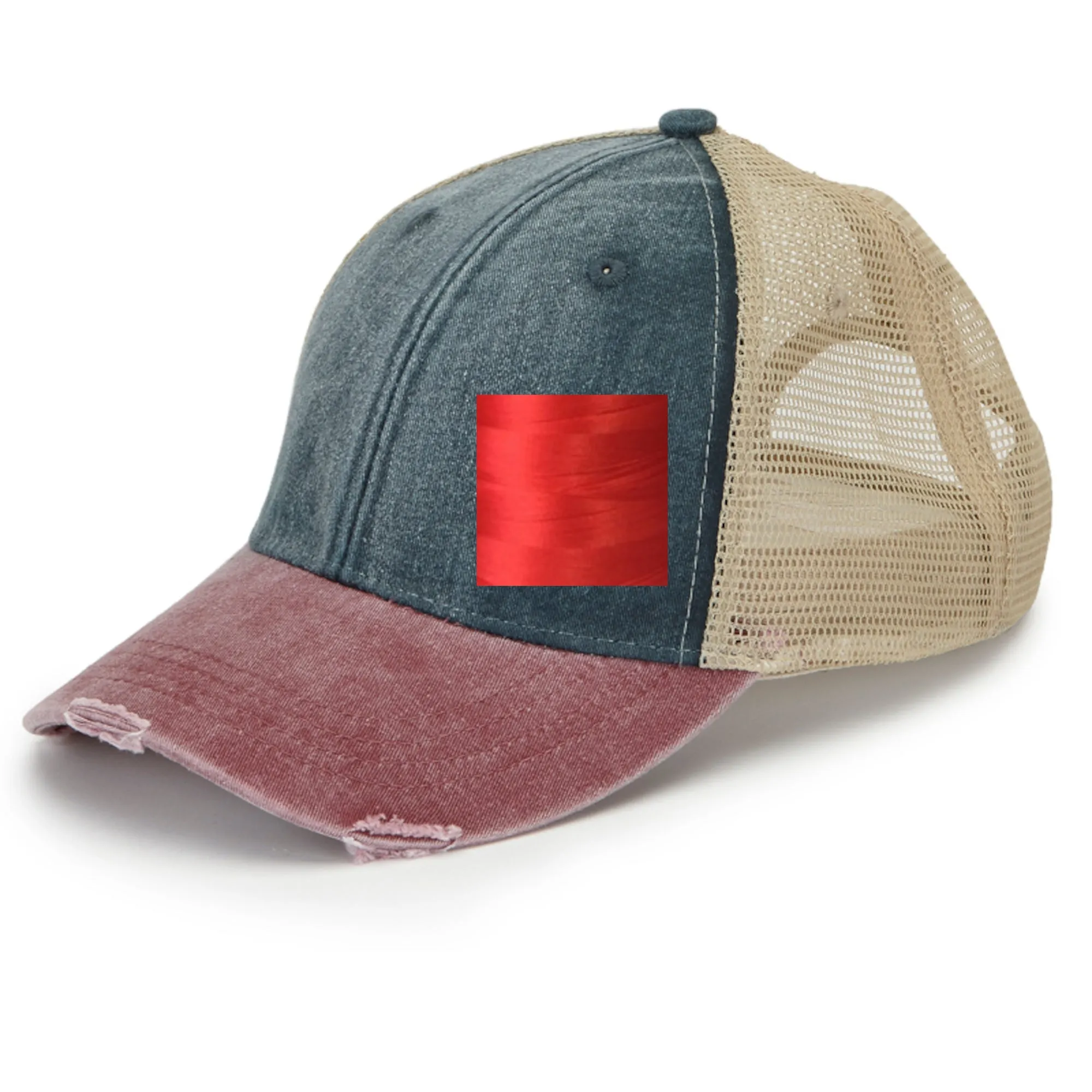 New Hampshire Hat | Distressed Snapback Trucker | state cap | many color choices