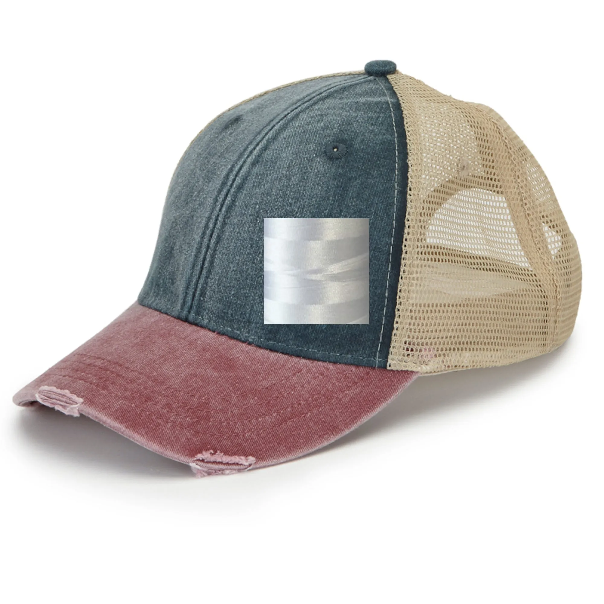 New Hampshire Hat | Distressed Snapback Trucker | state cap | many color choices