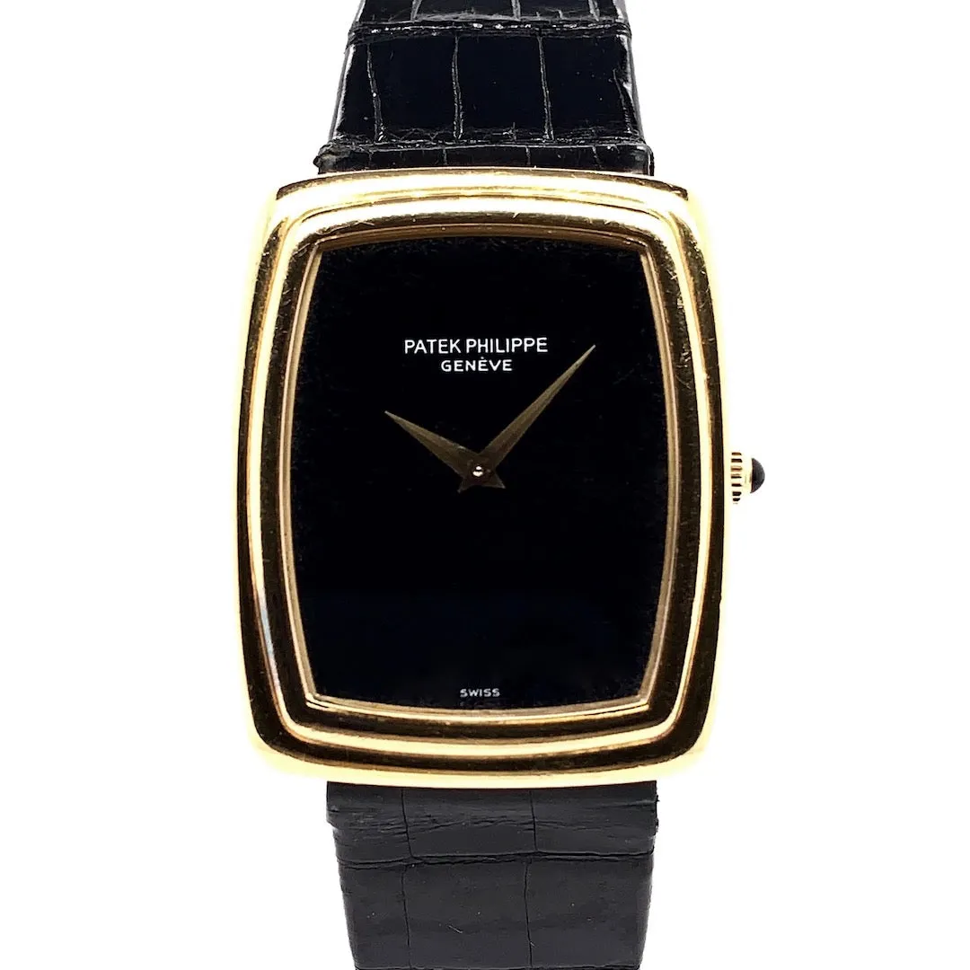 Patek Philippe, Rectangle-Shaped Onyx Dial, Ref. 3732J