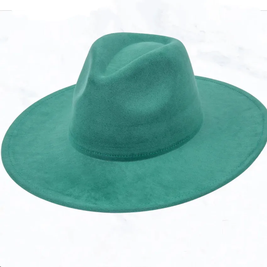 Peacock Guinea Feather & Turquoise Slab Hat Band   Choice of Hat 985w