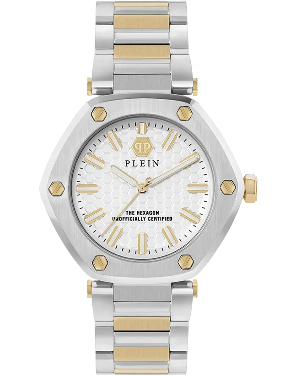 Philipp Plein - Quartz Hexagon Two-Tone 38MM Watch - PW1BA0523 - 788085