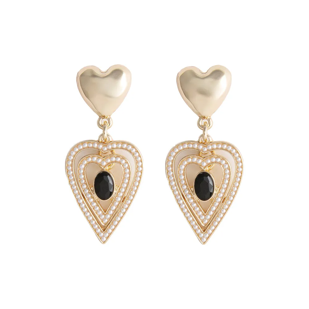 Pia Heart Earrings