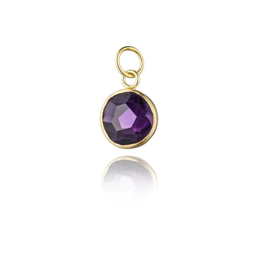 Piazee Purple Amythyst Charm