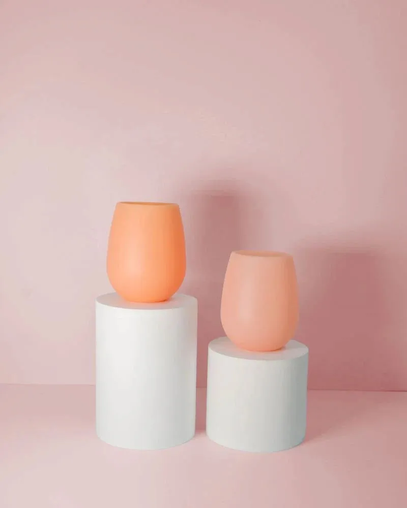 Porter Green Fegg Silicone Glasses - Peach   Petal