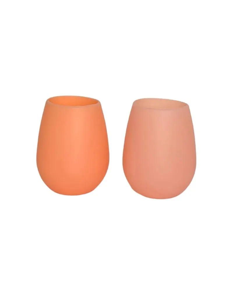 Porter Green Fegg Silicone Glasses - Peach   Petal