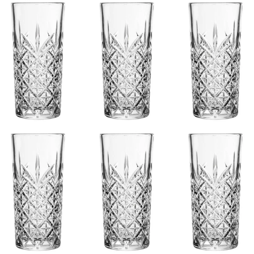 Porto Darcy Hi Ball Glasses 290ml Set of 6