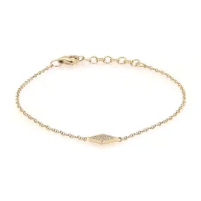 Pre-Owned Jared 1/20ct Diamond Bracelet in 14k Solid Gold