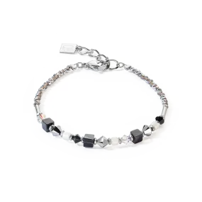 Princess Shape Mix bracelet black-white