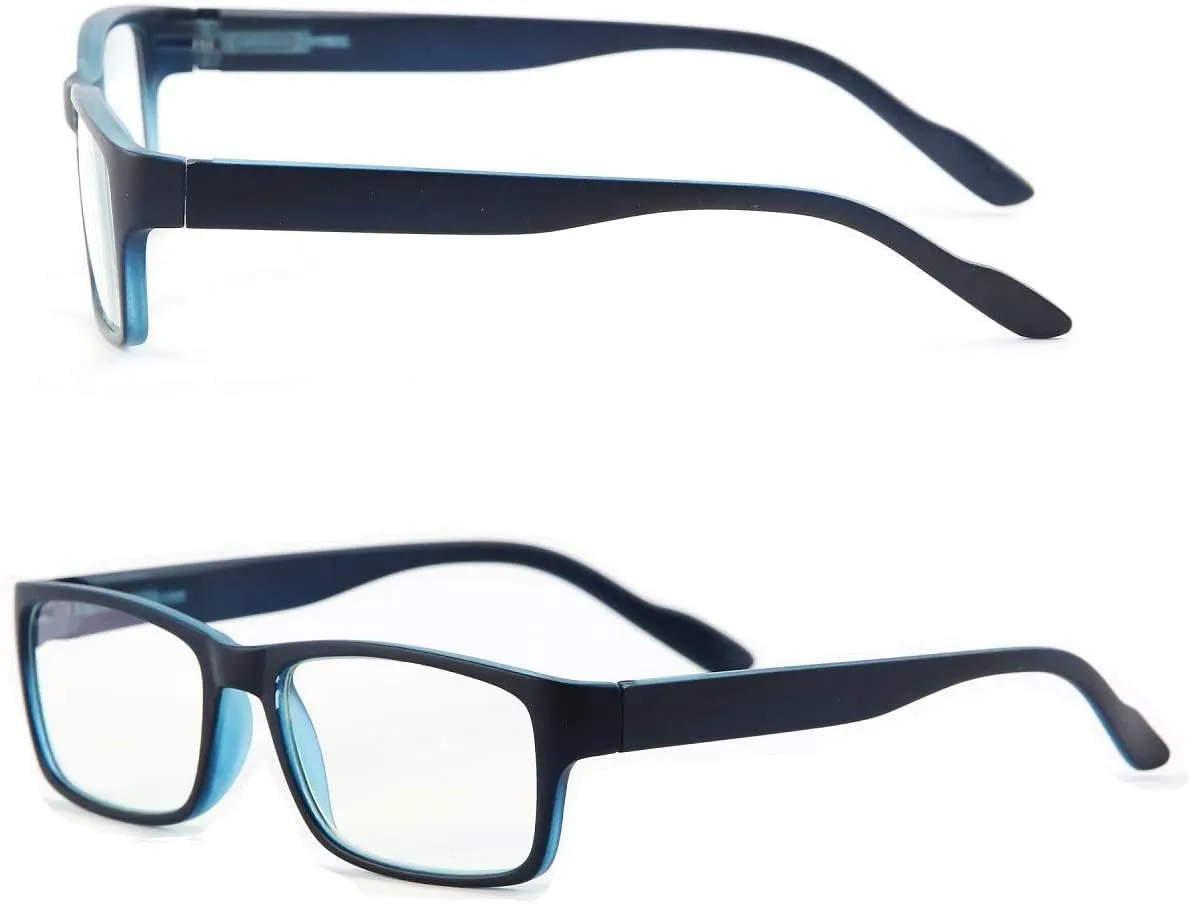 Readerest Blue Light Blocking Reading Glasses (Black, 1.50 Magnification) Computer