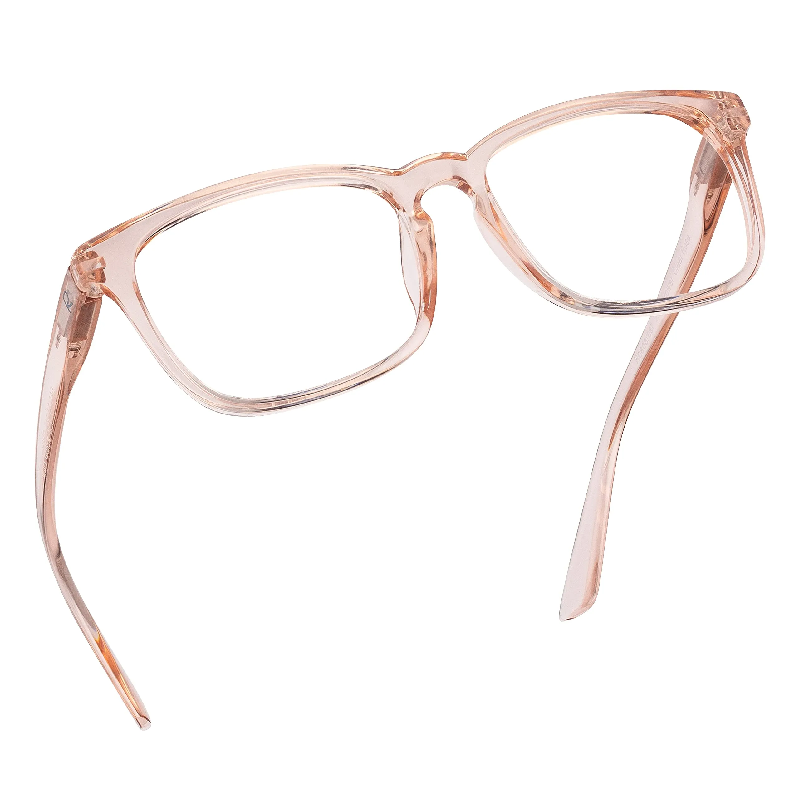 Readerest Blue Light Blocking Reading Glasses (Blush, 0.75 Magnification) Computer