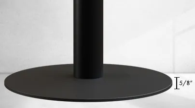 Replacement Stanchion Low Profile Base - Montour Line MX630