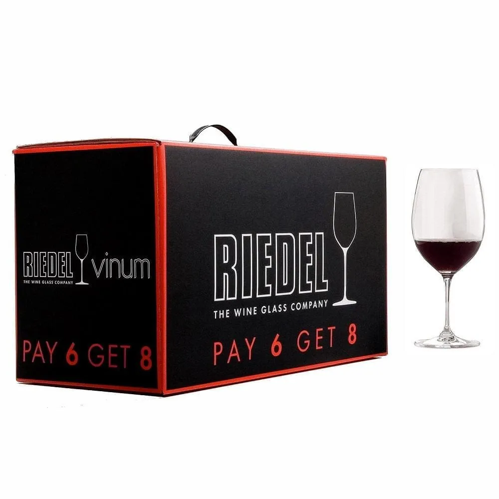 Riedel Vinum Bordeaux Glasses (Set of 8)