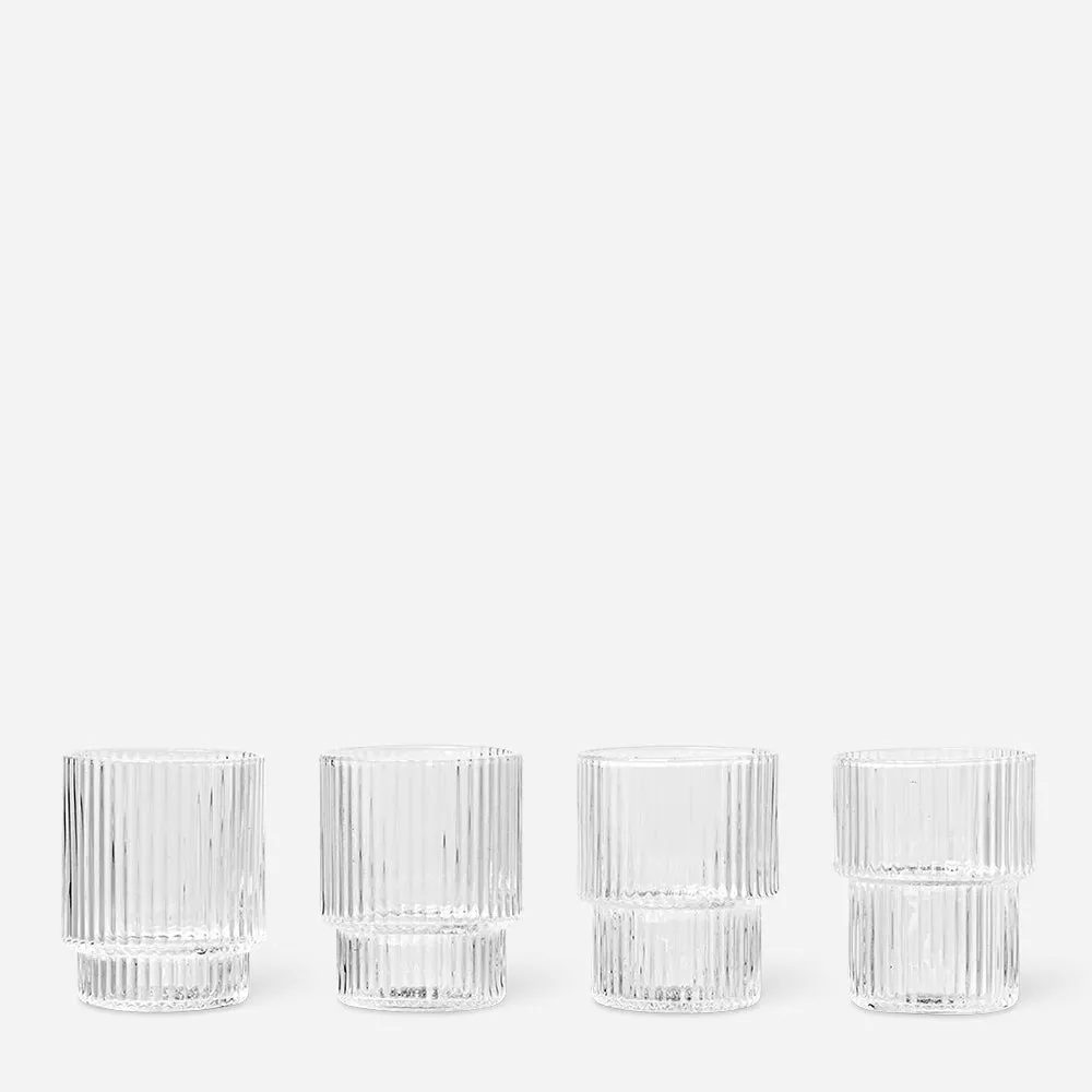 Ripple Small Glasses Set of 4