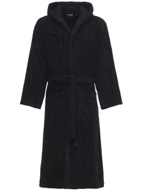 Roberto Cavalli   Araldico cotton bathrobe 