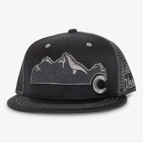 Rocky Mountain Colorado Flatbill Snapback Hat