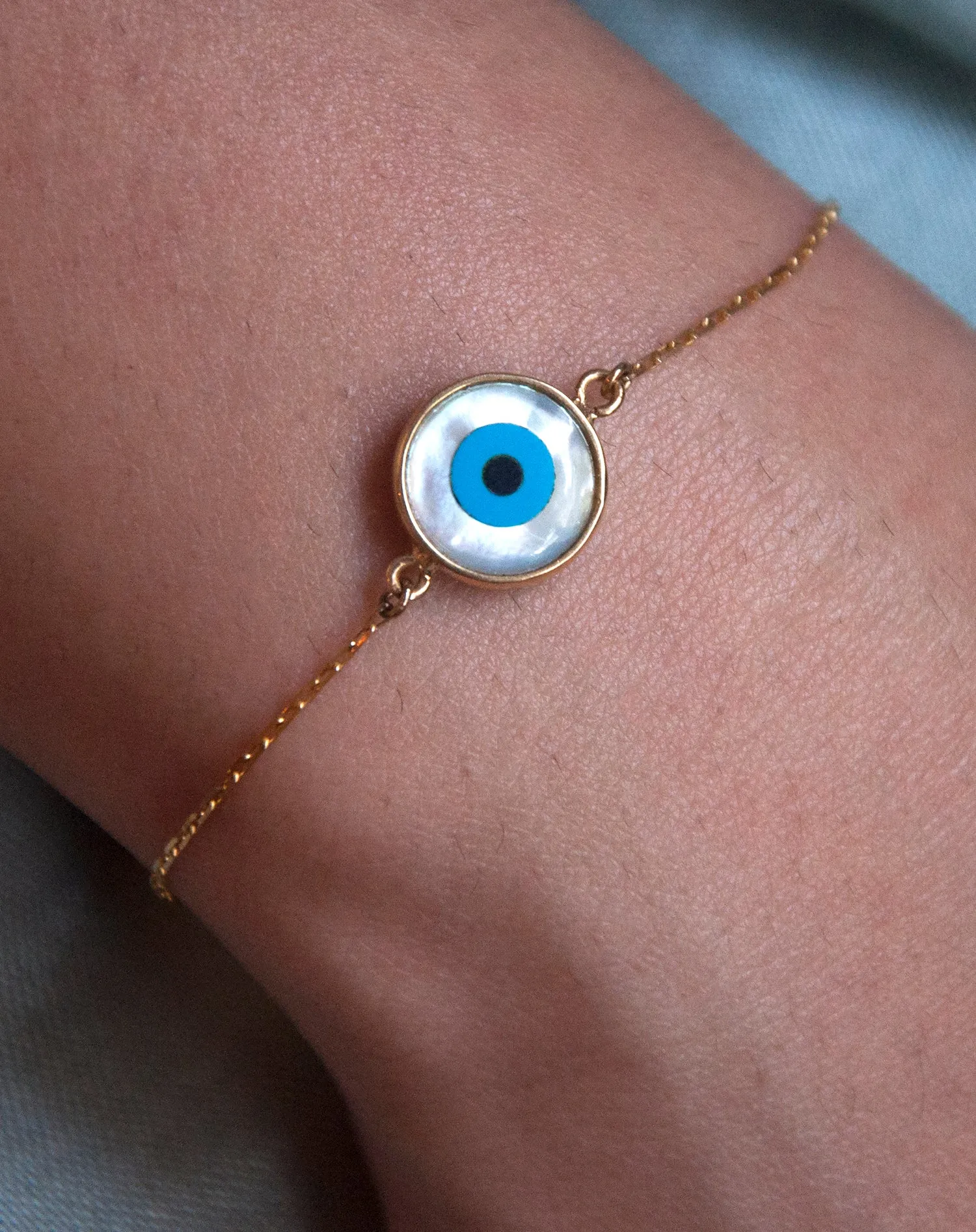 Round Evil Eye Bracelet