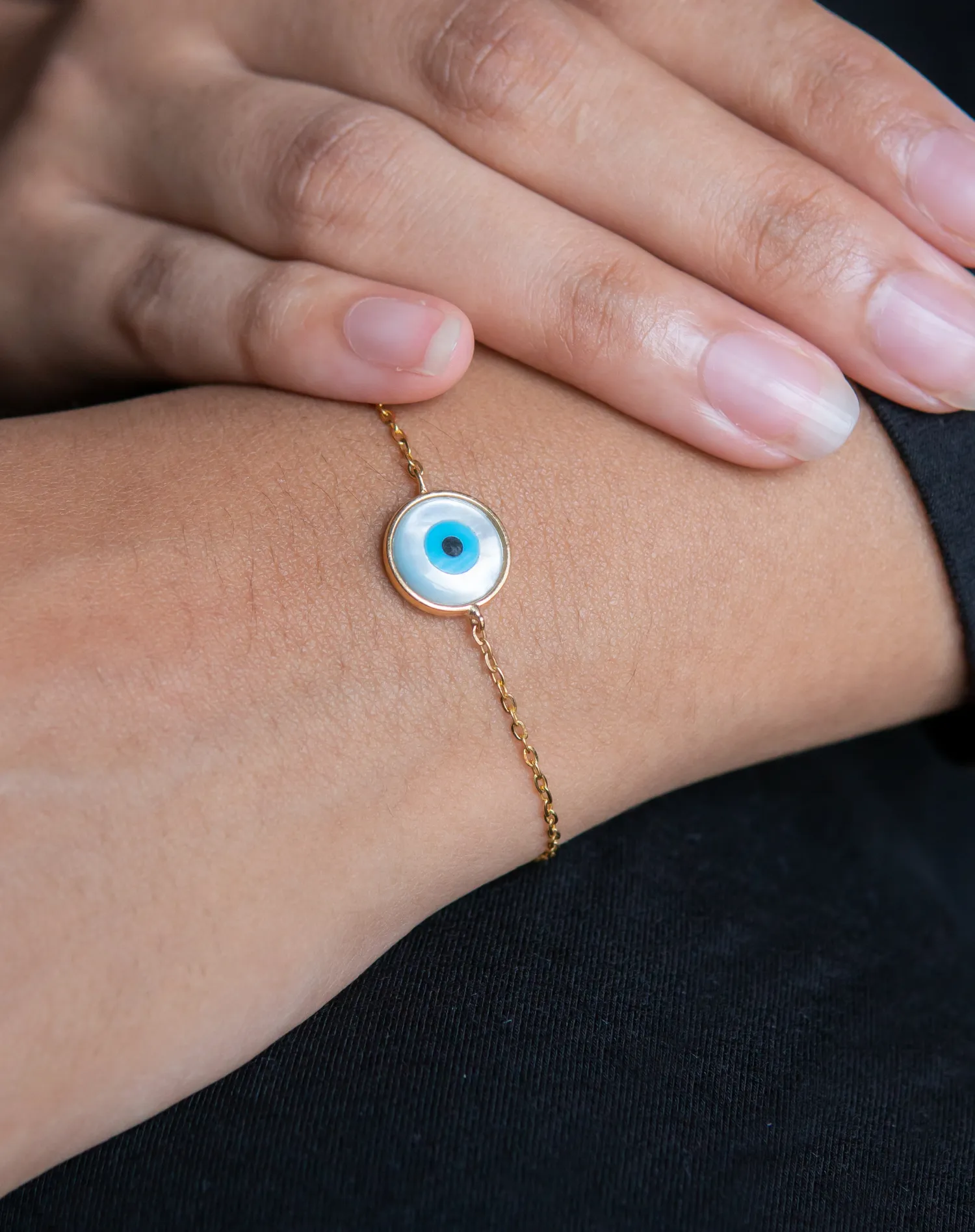 Round Evil Eye Bracelet