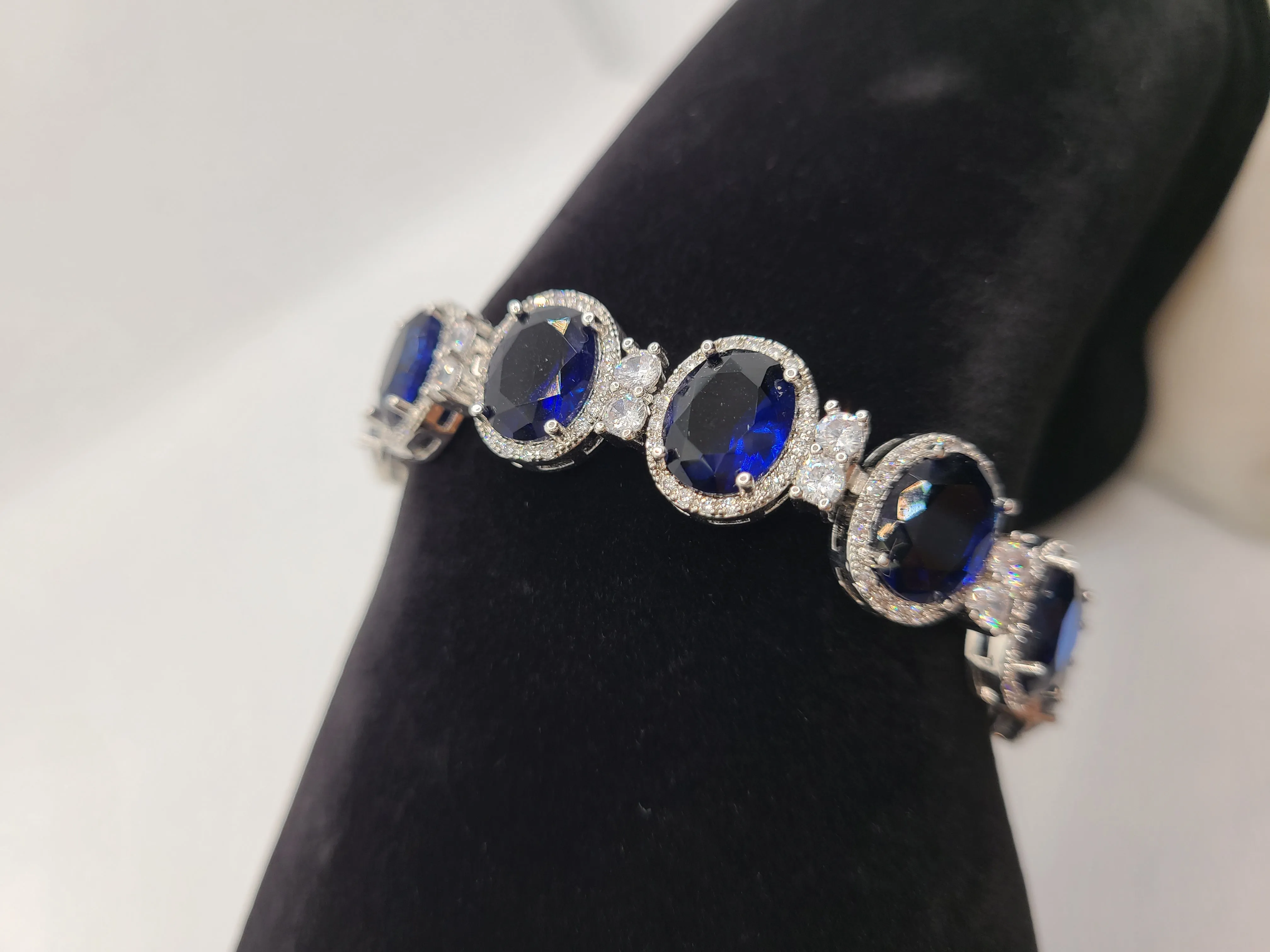 Royal Blue stone bracelet