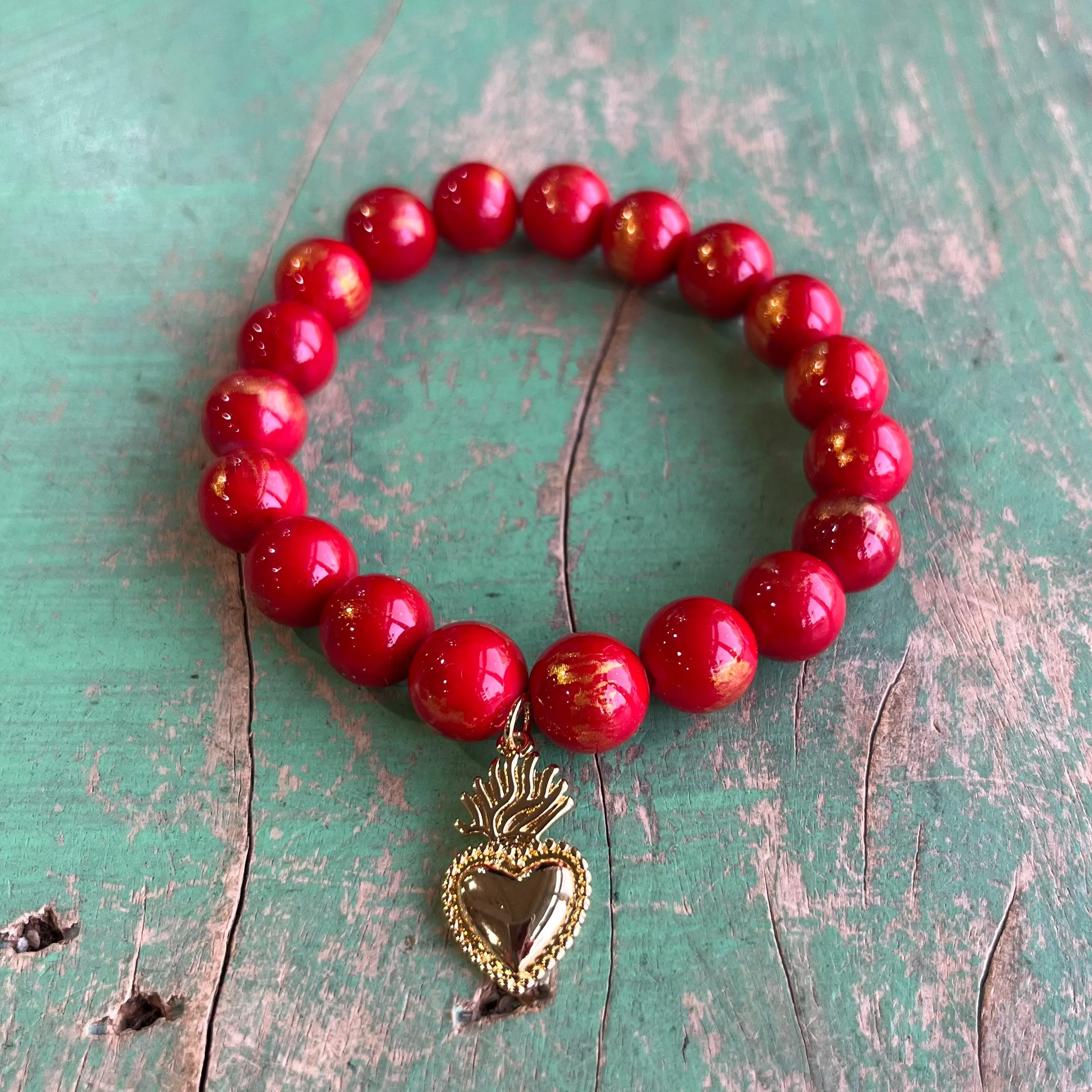 Royal Sacred Heart Bracelet