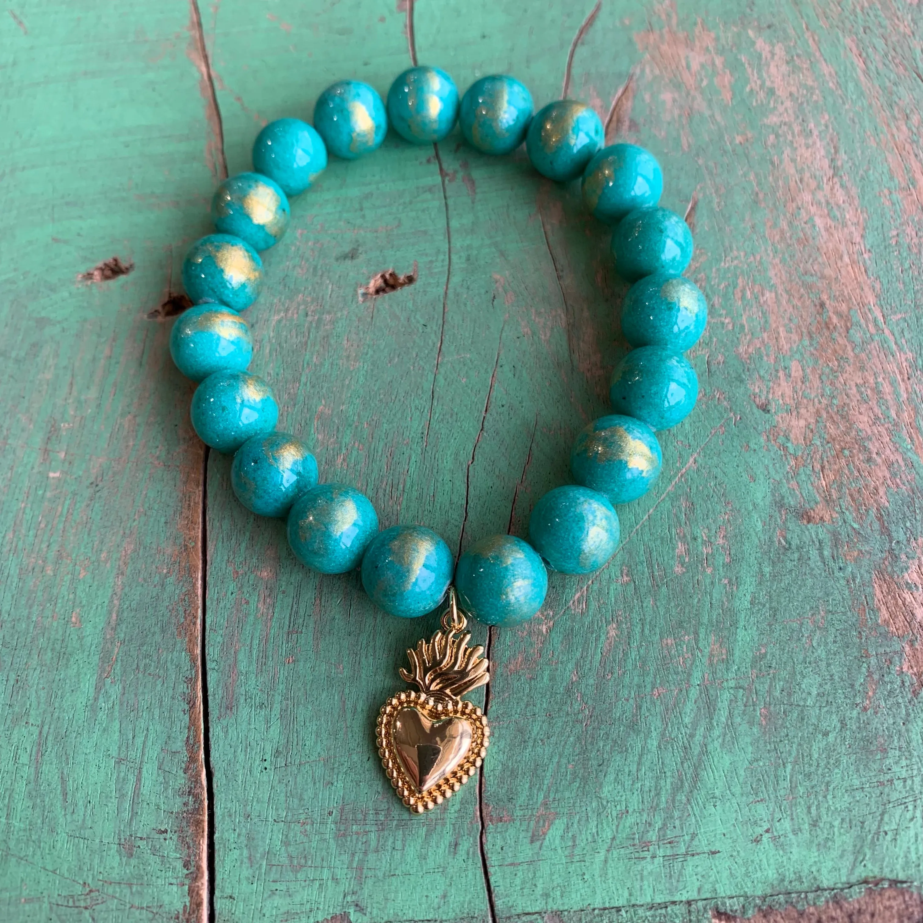 Royal Sacred Heart Bracelet