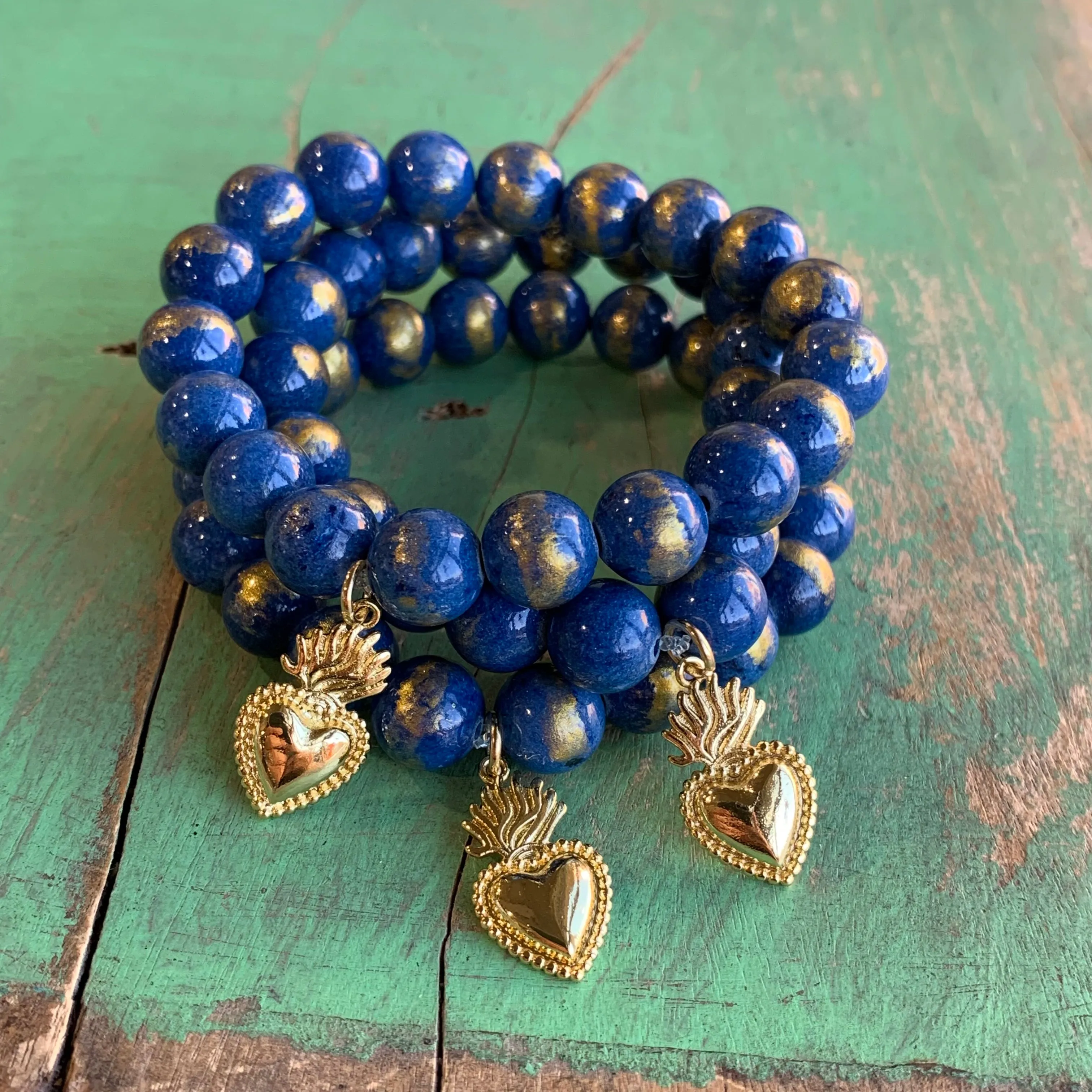 Royal Sacred Heart Bracelet