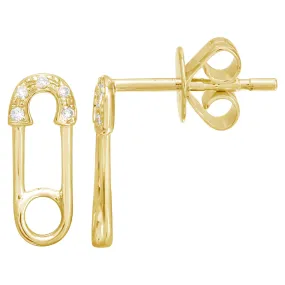 Safety Pin Drop Studs