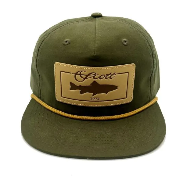 Scott Leather Patch Cap