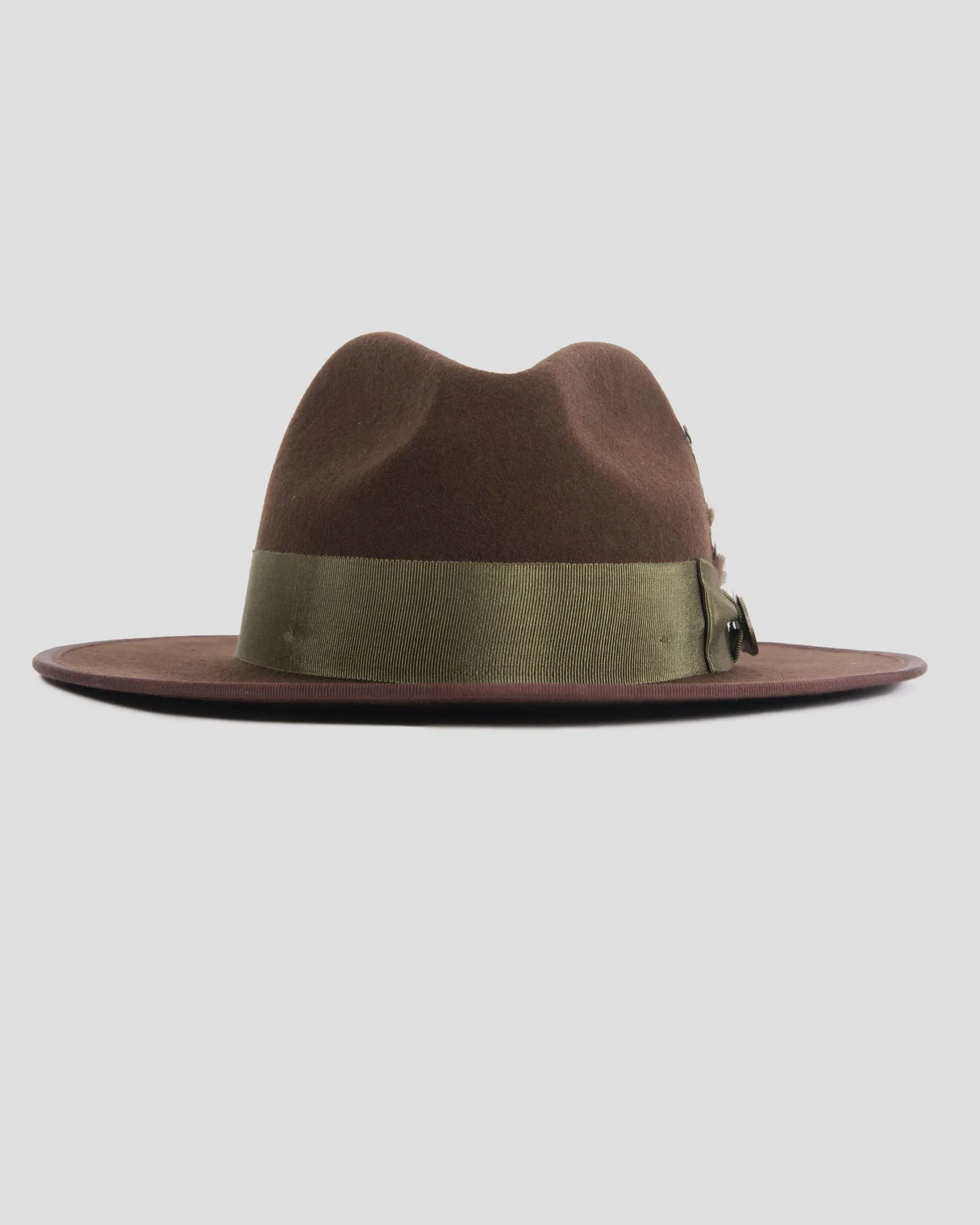 SG James Fedora Hat – Brown