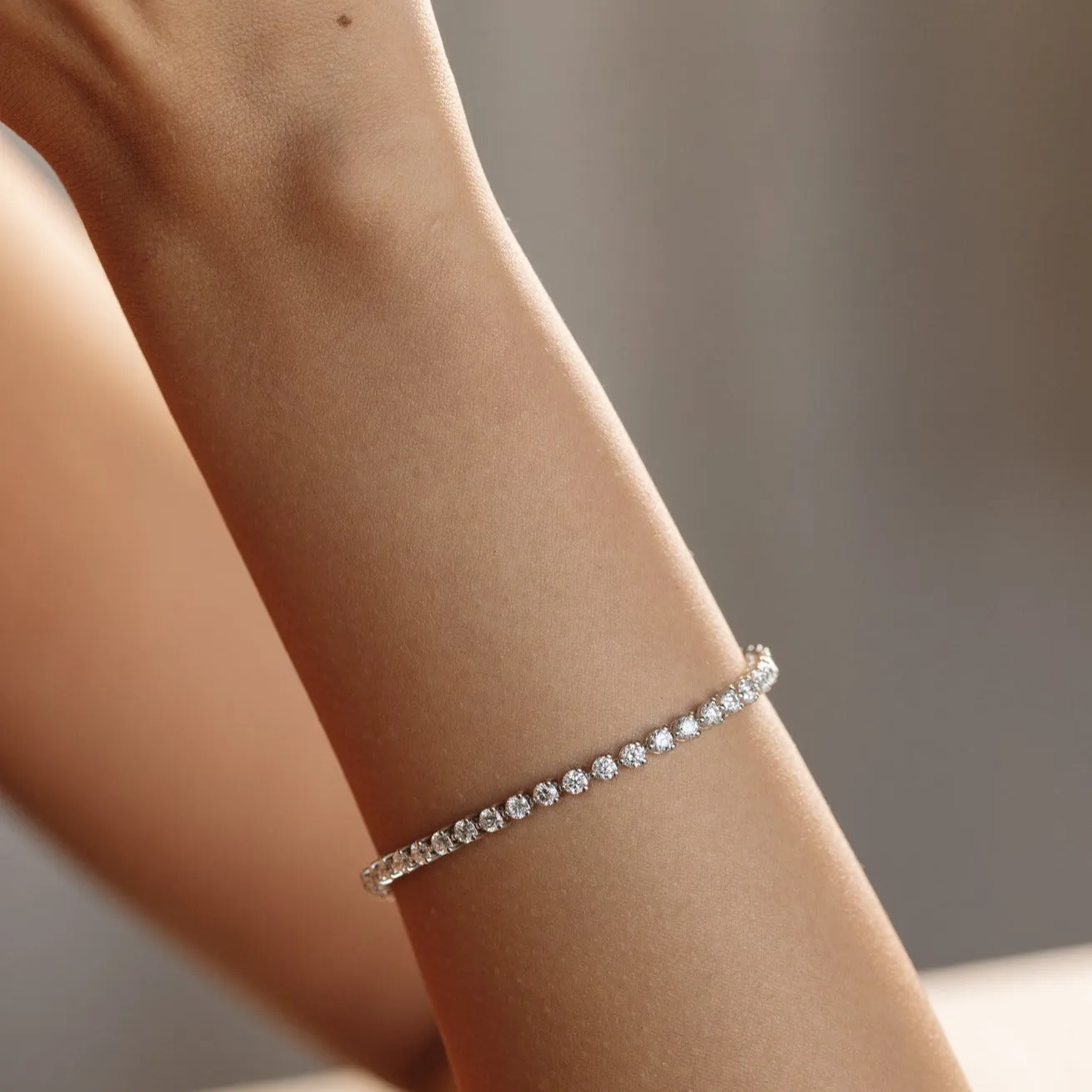 Soleil Lab Grown Diamond Tennis Bracelet