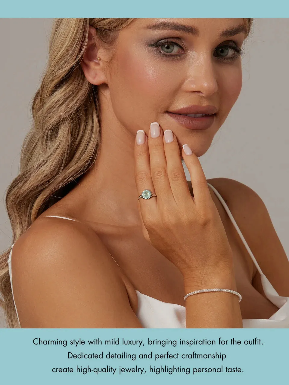 Solitaire Promise Gold Ring