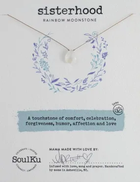 SoulKu - Love Necklace Moonstone - Sisterhood