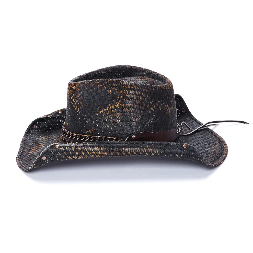 Stampede Hats - Cold Blazer Black Rolled Cowboy