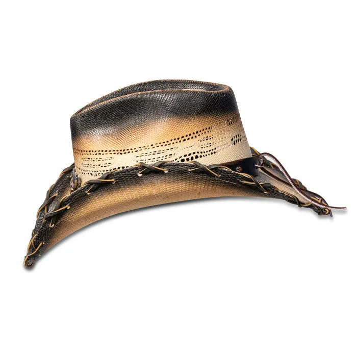 Stampede Hats - Tea Stained Long Horn Cowboy Hat