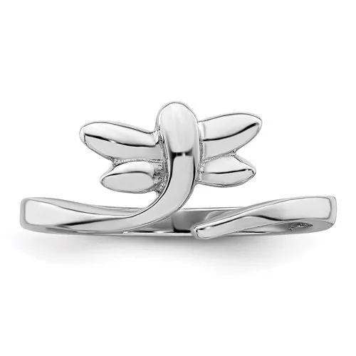 Sterling Silver Dragonfly Toe Ring