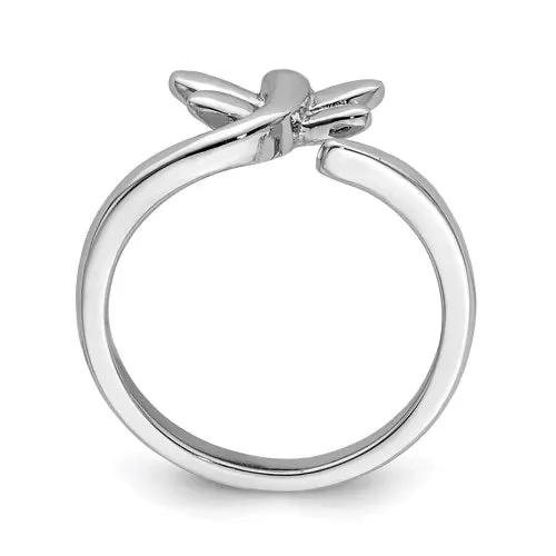 Sterling Silver Dragonfly Toe Ring