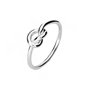 Sterling silver knot ring