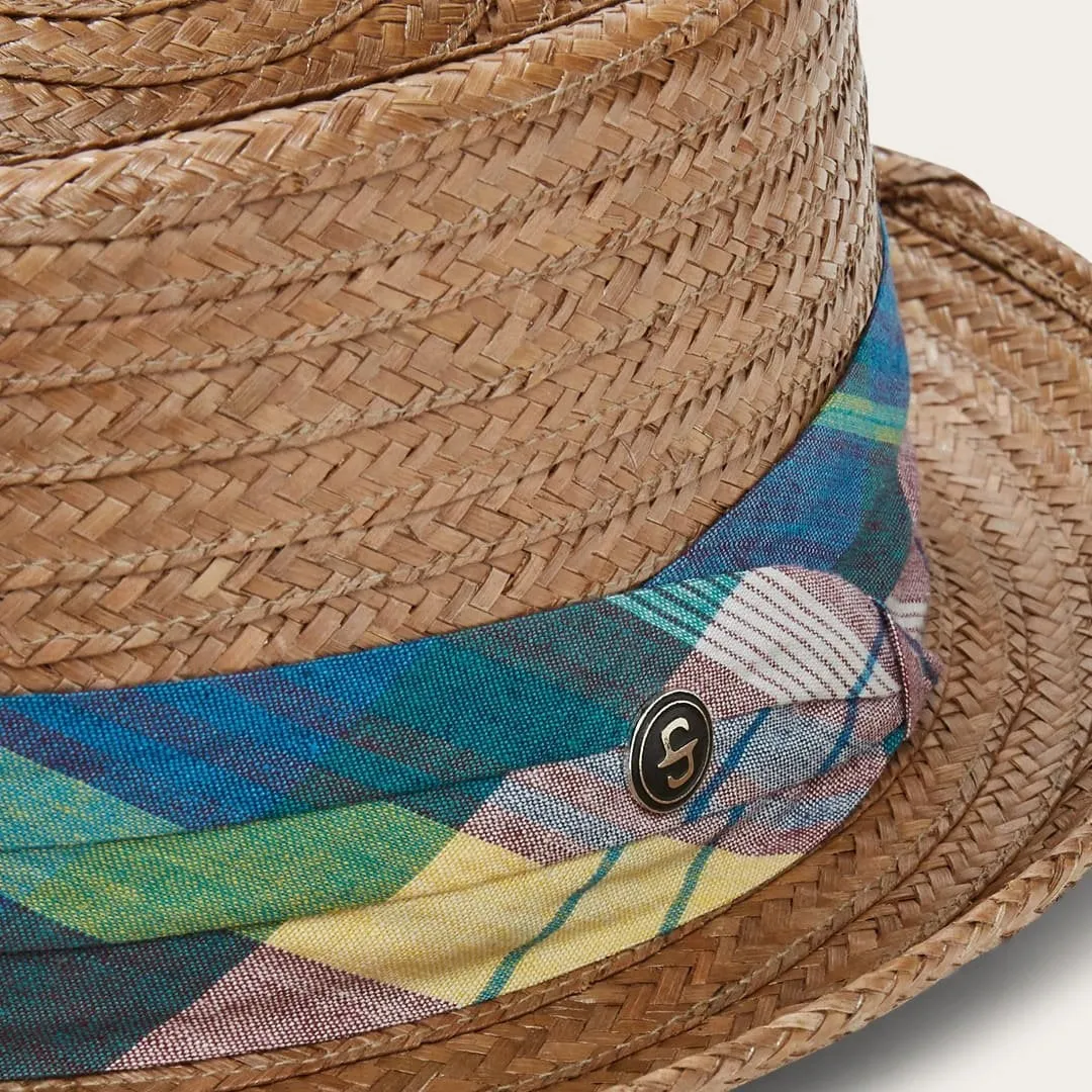 Stetson Madrigal Coconut Straw Porkpie Hat