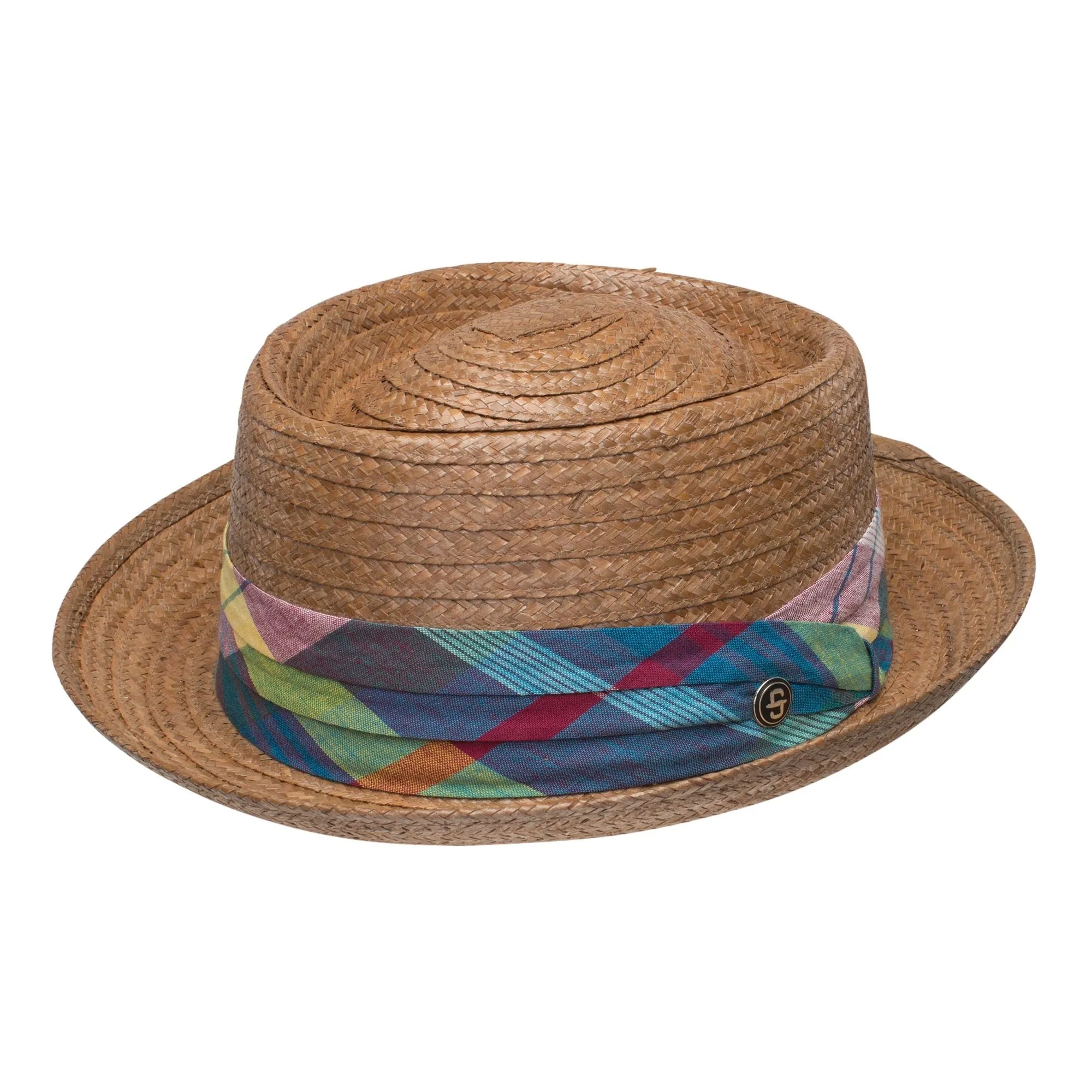 Stetson Madrigal Coconut Straw Porkpie Hat