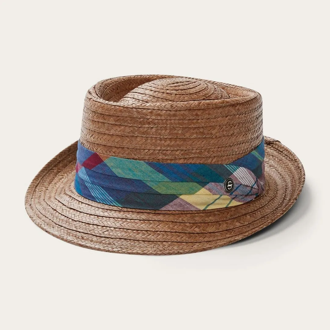 Stetson Madrigal Coconut Straw Porkpie Hat