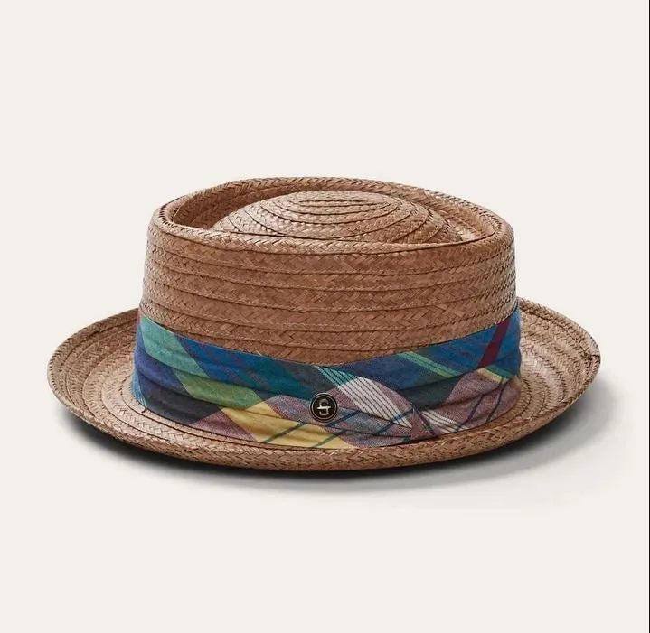 Stetson Madrigal Coconut Straw Porkpie Hat