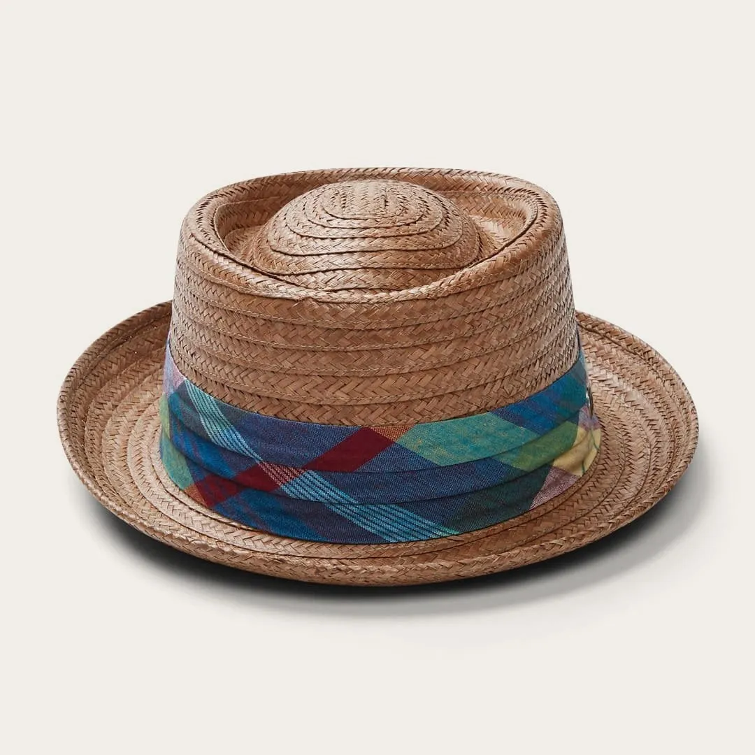 Stetson Madrigal Coconut Straw Porkpie Hat